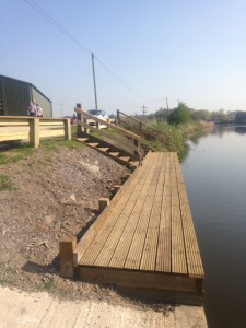 Landing stage after